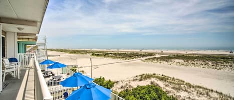 Wildwood Crest Vacation Rental | 1BR | 1BA | Step-Free Access | 525 Sq Ft