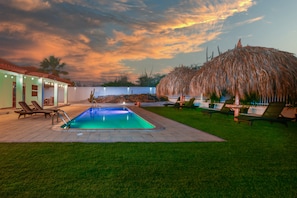 Spacious outdoor haven: Our large backyard is tailor-made for family fun, offering ample room for kids to play and explore.