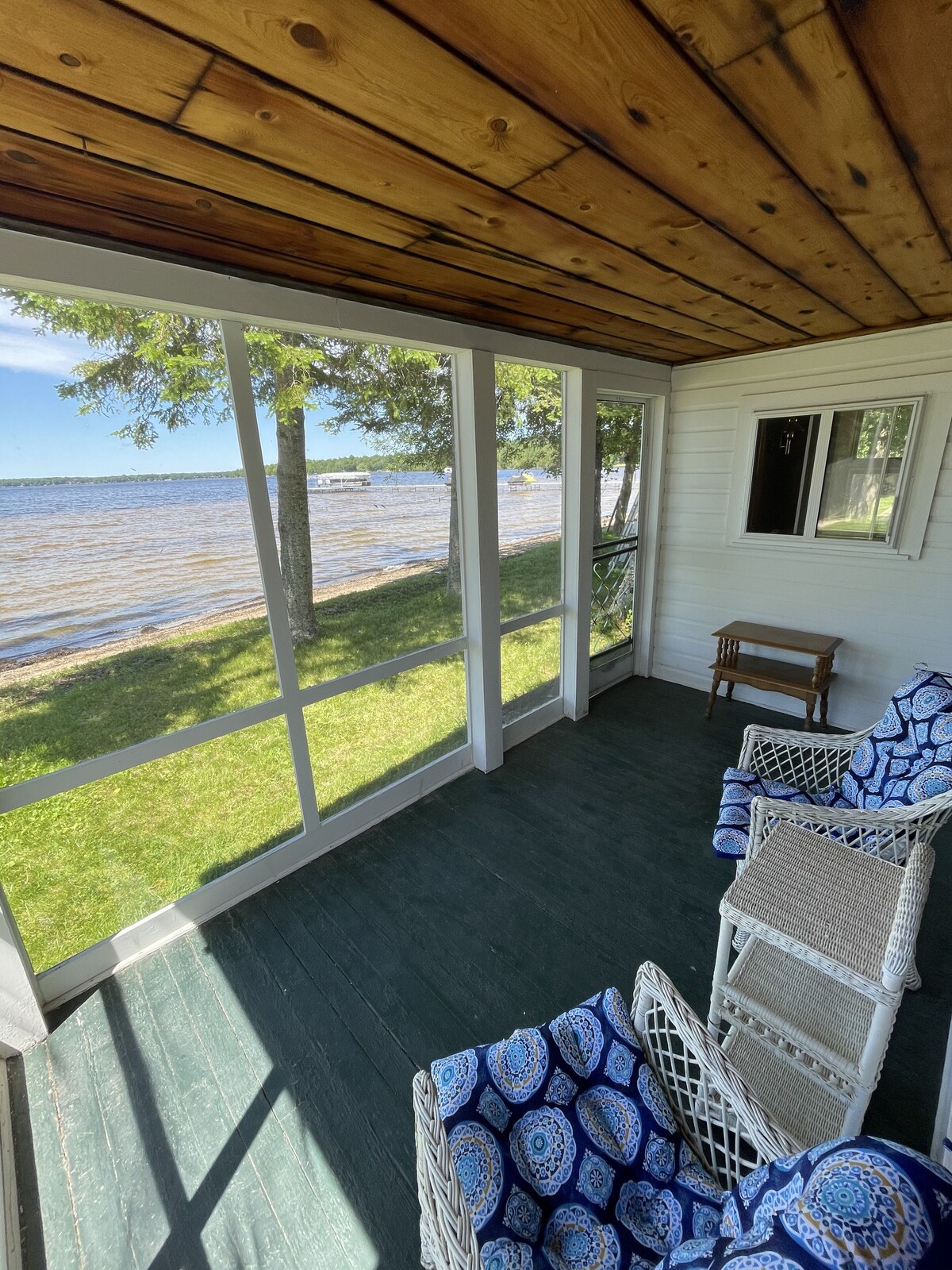 Sandy beach and Sunset side Cottage