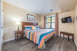 Inviting oversized en-suite bedroom.