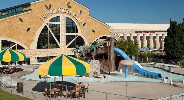 Indoor water park at Mt Olympus