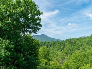 Grandfather Mountain View from Deck Area (to left)