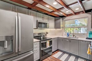 Open kitchen concept