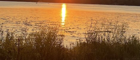 Always perfect sunsets on Park Lake.