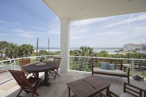 Outdoor Dining Area with Ocean Views