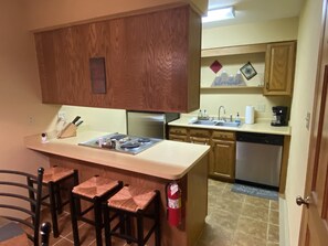 Kitchen with all the conveniences of home.