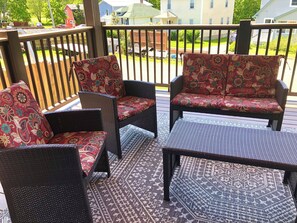 Large back deck