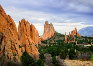 Walk 4 blocks to our private neighborhood entrance to Garden of the Gods!