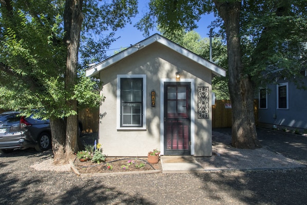 Welcome to our charming "Sweet Rose" tiny cottage.  225 sq. feet of fun!