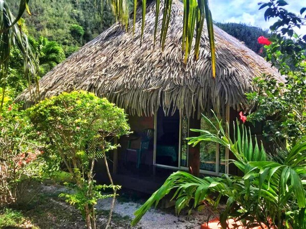 The bungalow with private bathroom