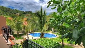 Set back from the pool, the location gives you privacy with access to fun in the sun.