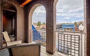 The best balcony in town above Cody's historic main street