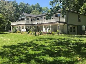 Ample deck and patio space!