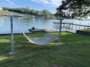 Relax in the hammock 