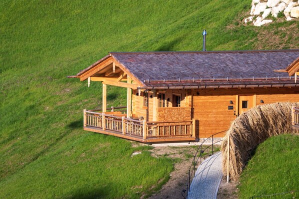 "Franzerl Alm" für 2-4 Personen, Terrasse mit Bergblick, Whirlpool, Infrarotliegen-Franzerl Alm