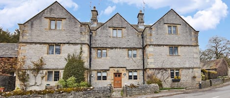Postman's Knock (right) is a magnificent home steeped in history in the heart of Hassop