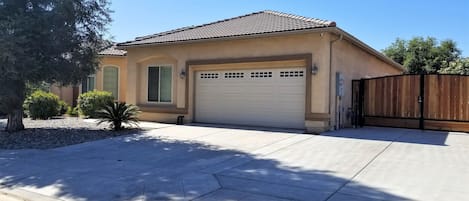 Our driveway can fit up to 3 mid sized vehicles