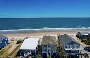 Aerial view of home