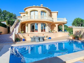 Schwimmbad, Wohngebiet, Zuhause, Estate, Villa, Resort, Villa, Hazienda, Balkon, Eco Hotel