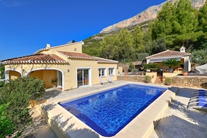 with private pool and terrace