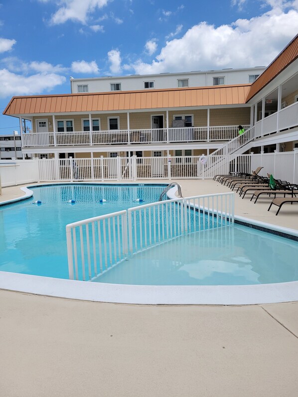 Beautiful pool area