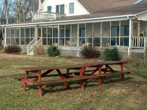 Two 8-Foot Long Picnic Tables