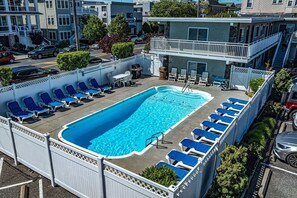 The property's outdoor pool
