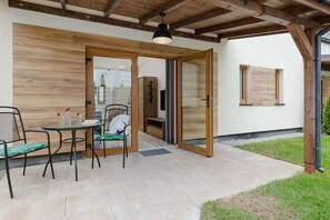 Terrace/patio with garden furniture great for relaxing.