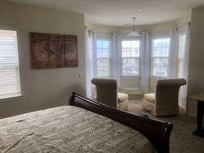 Captain's Quarters are roomy and pleasant.