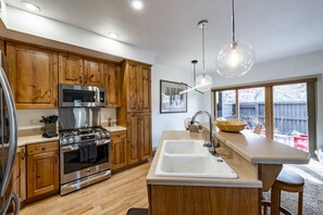 New appliances in the kitchen
