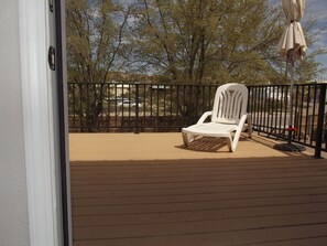 Upstairs front balcony