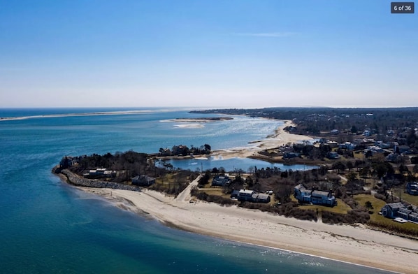 At the end of the road with the beach as your back yard - 229 Scatteree Road Chatham Cape Cod - New England Vacation Rentals