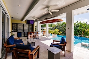 Pool Sitting Area