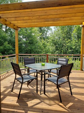 Backyard deck