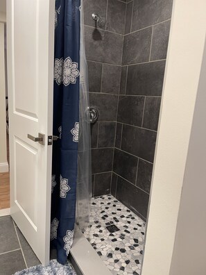 Downstairs shower 