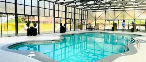 Hidden Springs Resort indoor heated pool available all year round!!!