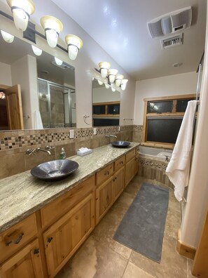 Primary bathroom 