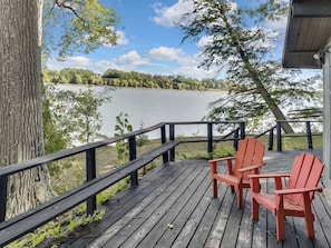 View from back deck