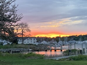 View from evening walk