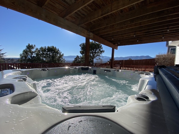 Bain à remous extérieur