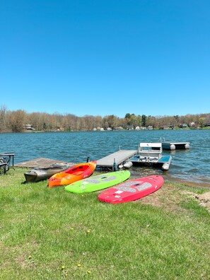 Paddle boards + kayaks