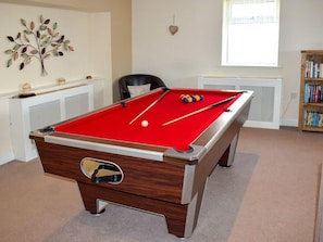 Pool Table in Lounge