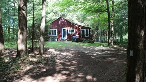View of 2 bedroom cottage  from driveway