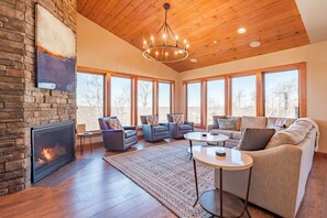 Main Level Family Room (left side)