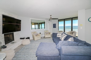 St. Augustine Rentals Ocean Views From Living Room