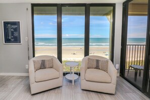 St. Augustine Rentals Ocean Views From Living Room
