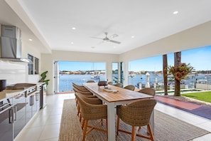 Dining Area with Water Views