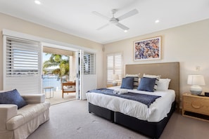 Bedroom with stunning views