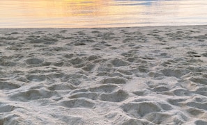 Healing sandy beach