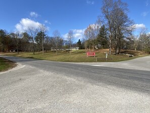 Welcome to the Lodge at the entrance of the Cataract Falls State recreation area